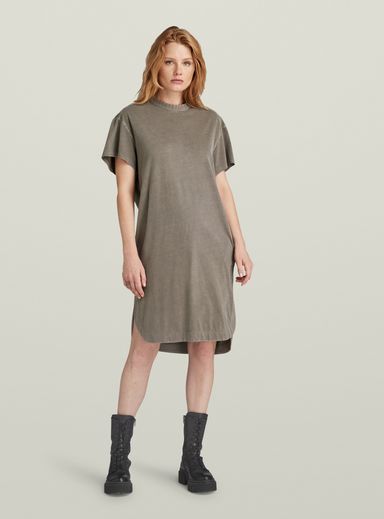 Overdyed Loose T-Shirt Dress